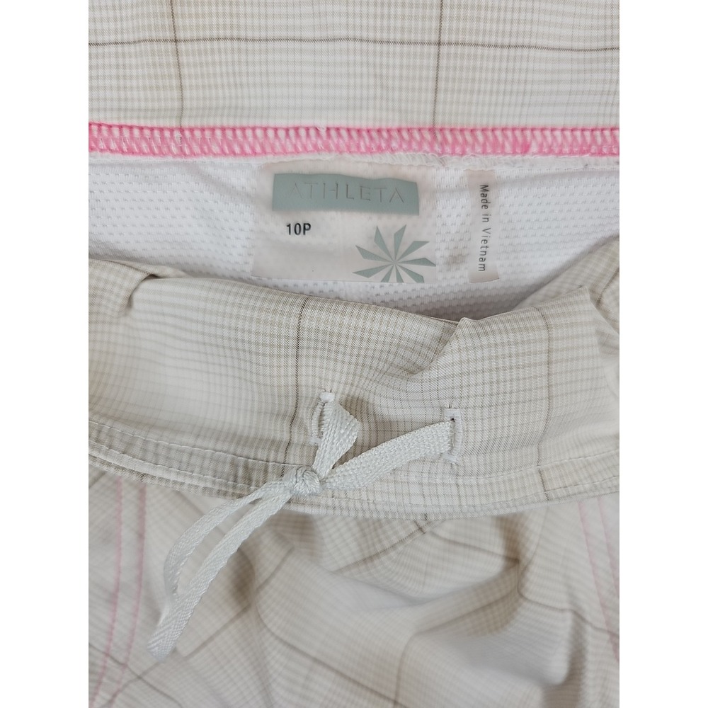 Athleta Skort Size 10P Plaid Active Golf Tennis Performance Style 214970 - Picture 6 of 9